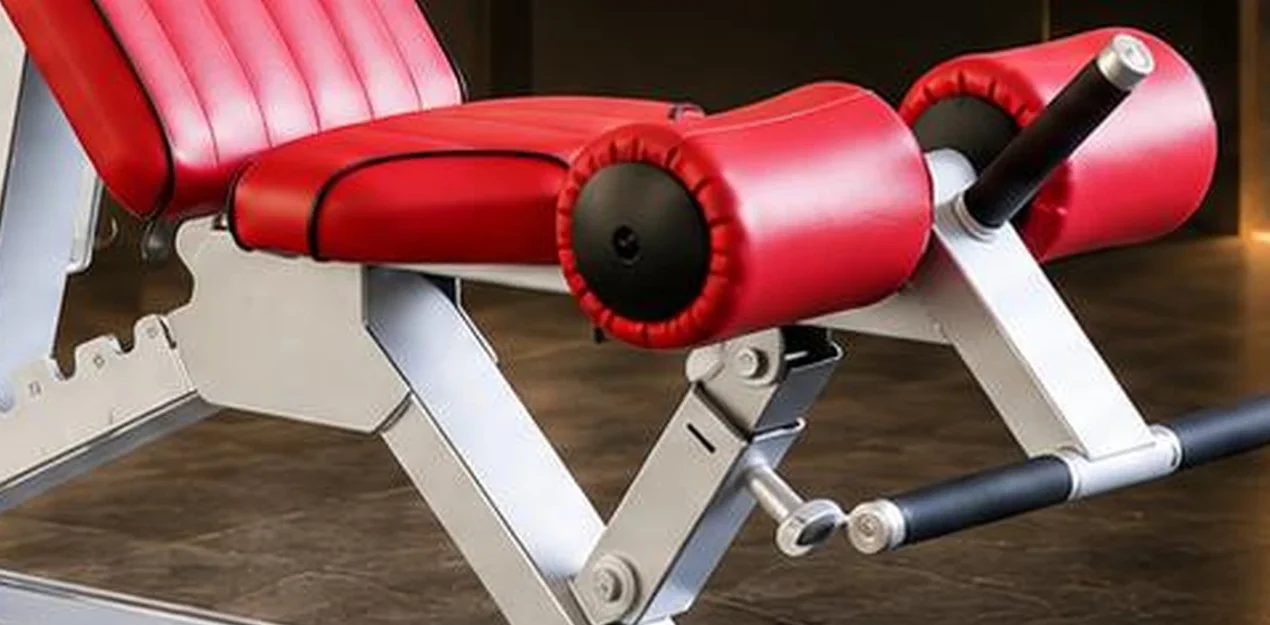 Adjustable bench · seat pad and front support detail